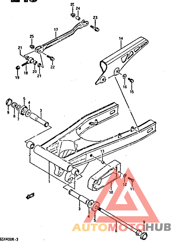 Rr. swing arm