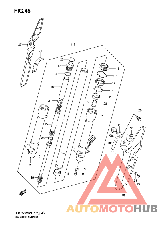 Передняя вилка