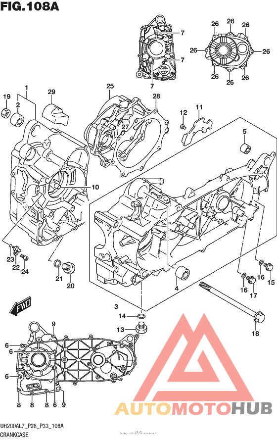 Картер двигателя