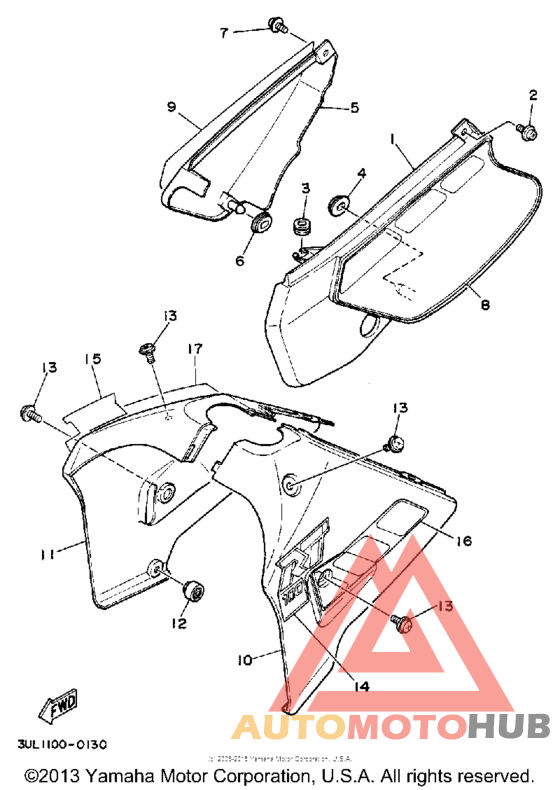 Боковые обтекатели