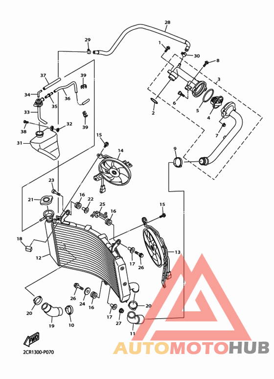 Radiator & hose
