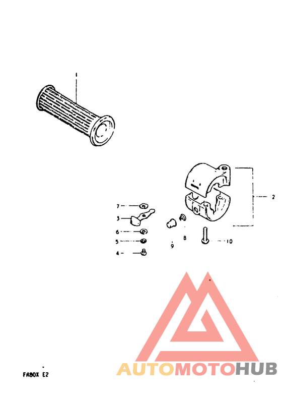 Lh grip - handle switch