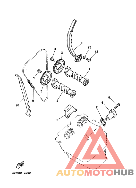 Camshaft. chain