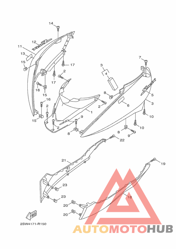 Боковые обтекатели
