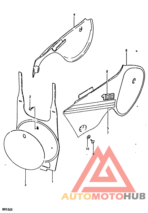 Обтекатель задний