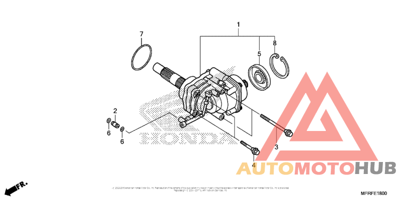 Side Gear Case