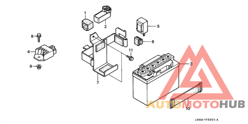 Battery/regulator
