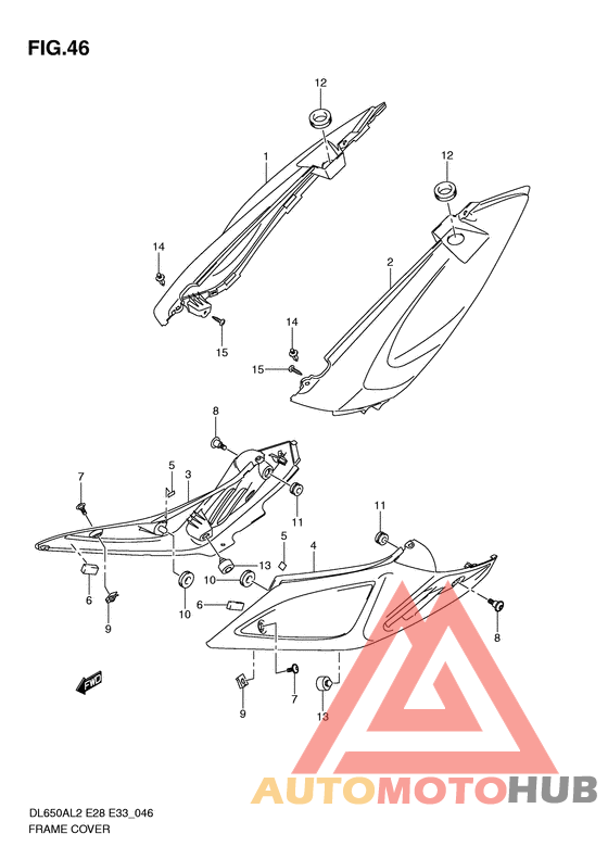 Обтекатель задний