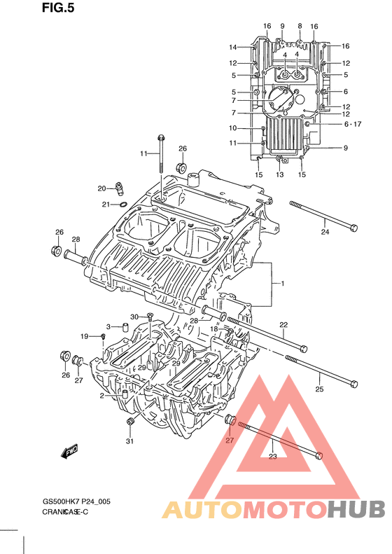 Картер двигателя