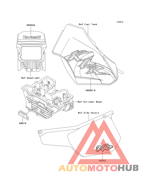 Decals(kl250-d19)