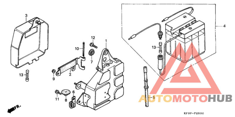 Battery/regulator