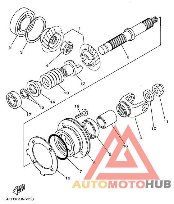 Промежуточный ведущий вал