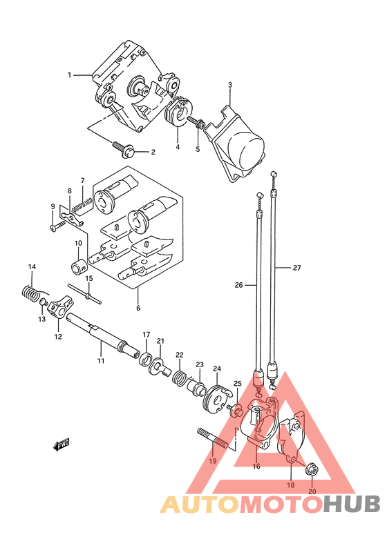 Клапан выхлопа