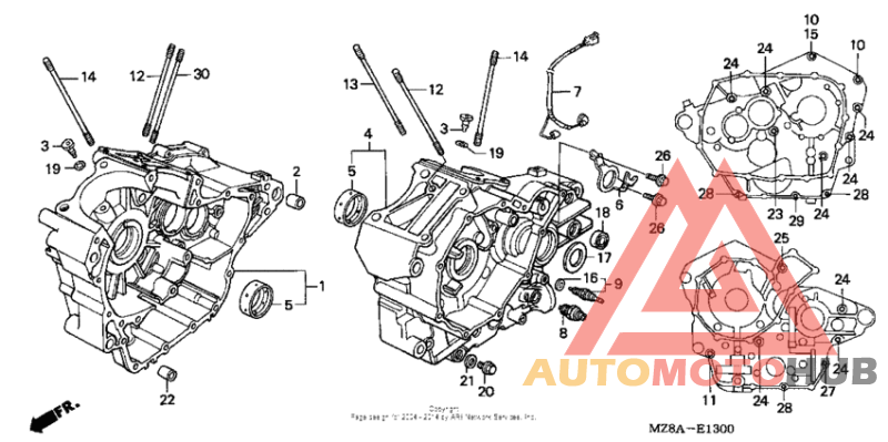 Картер двигателя