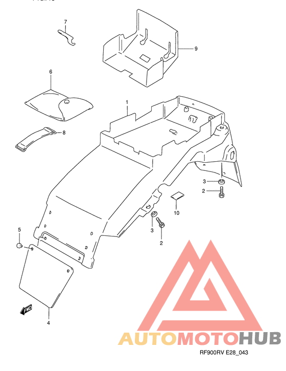 Заднее крыло