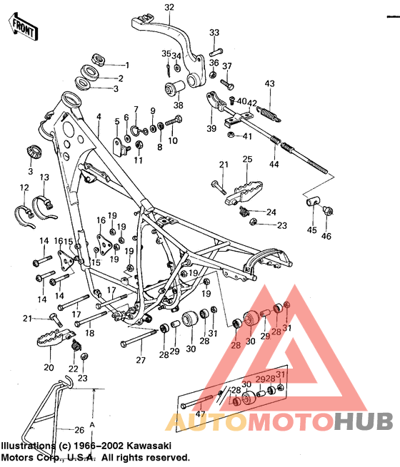 Frame/frame fittings