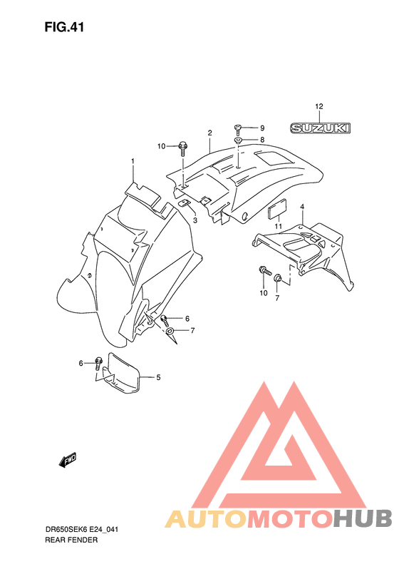 Заднее крыло