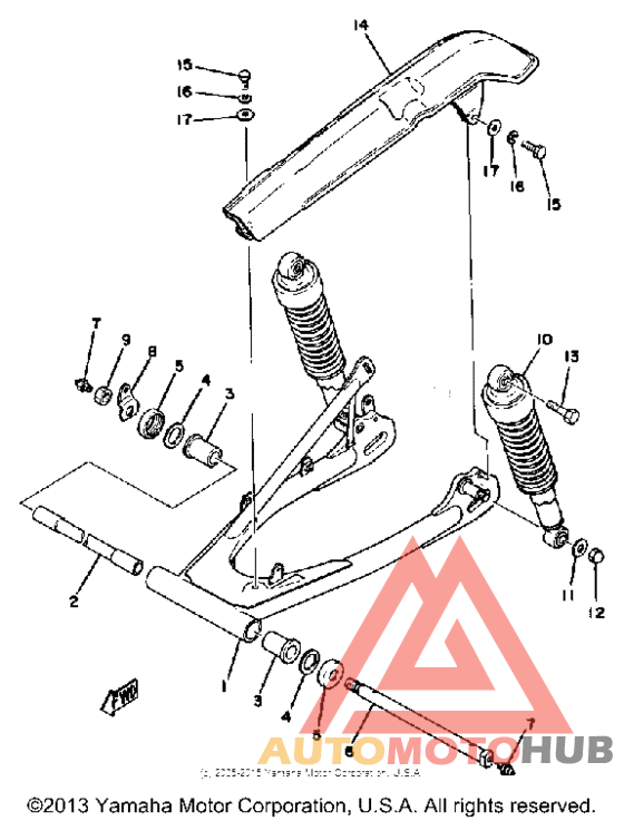 Rear arm - rear cushion
