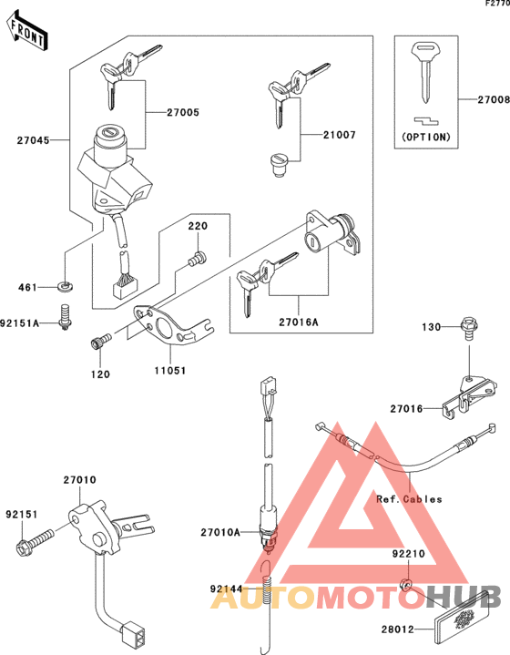 Ignition switch(b1h/b2h)