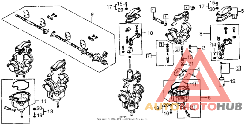 Carburetor components 77