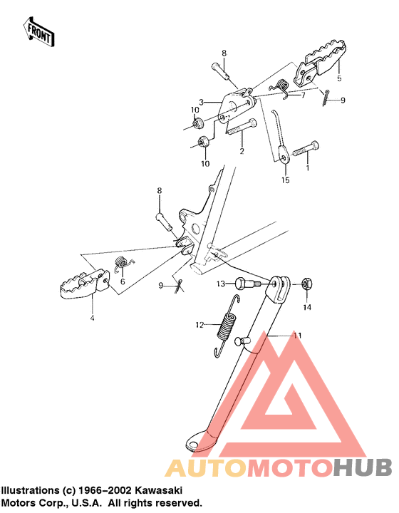 Footrests/stand