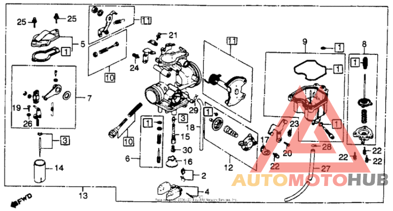 Xl500s carburetor 79-81