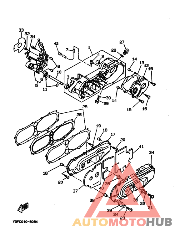 Картер двигателя