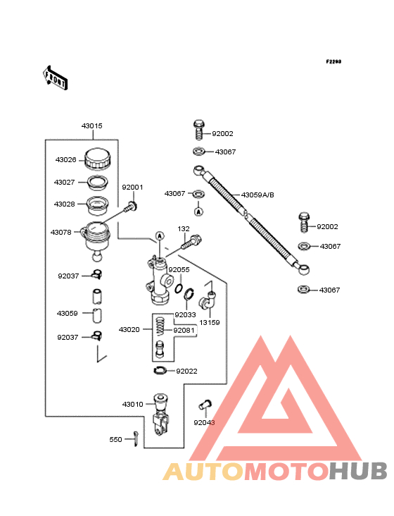 Задний торм цилиндр