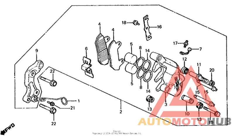 Cb650 front brake caliper 2 82