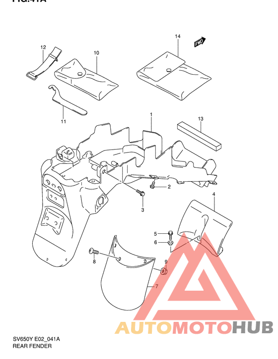 Заднее крыло