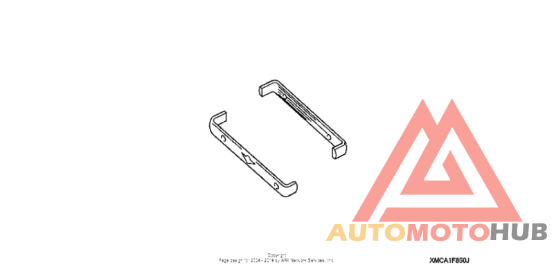 Cylinder head cover emblem (silver)