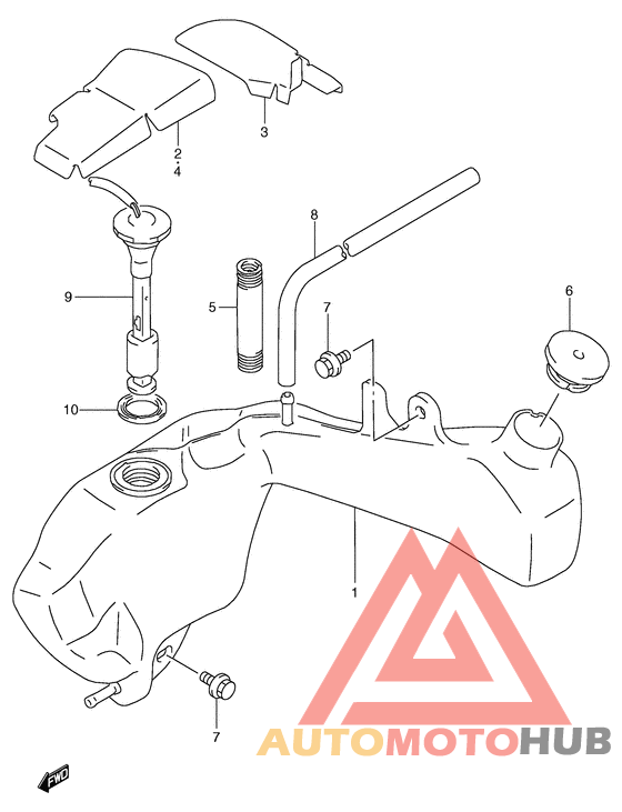 Бак масляный