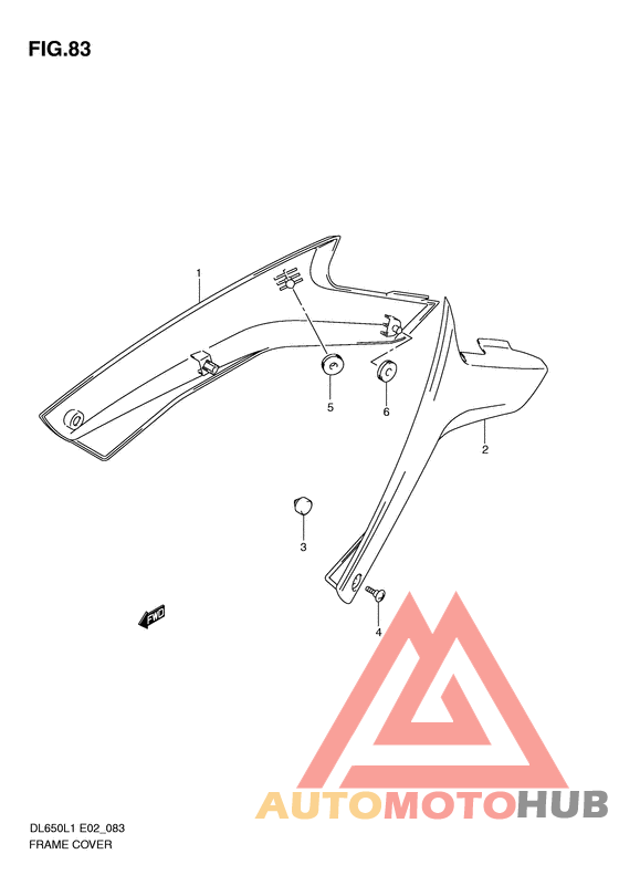 Обтекатель задний