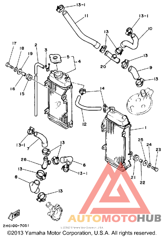 Radiator-hose