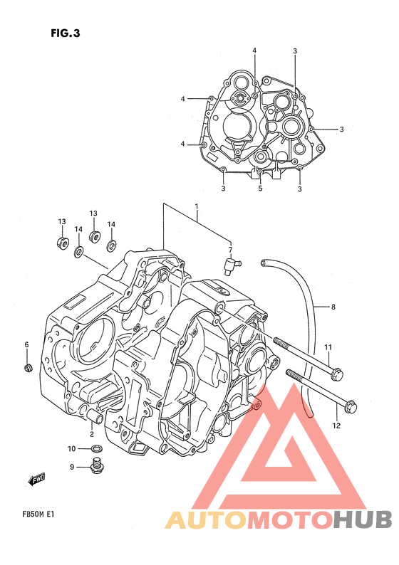 Картер двигателя