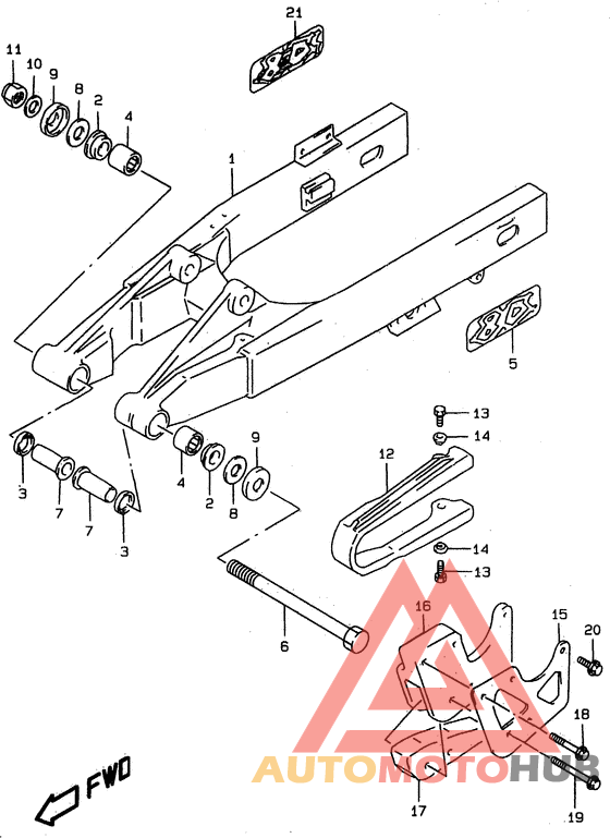 Маятник задний
