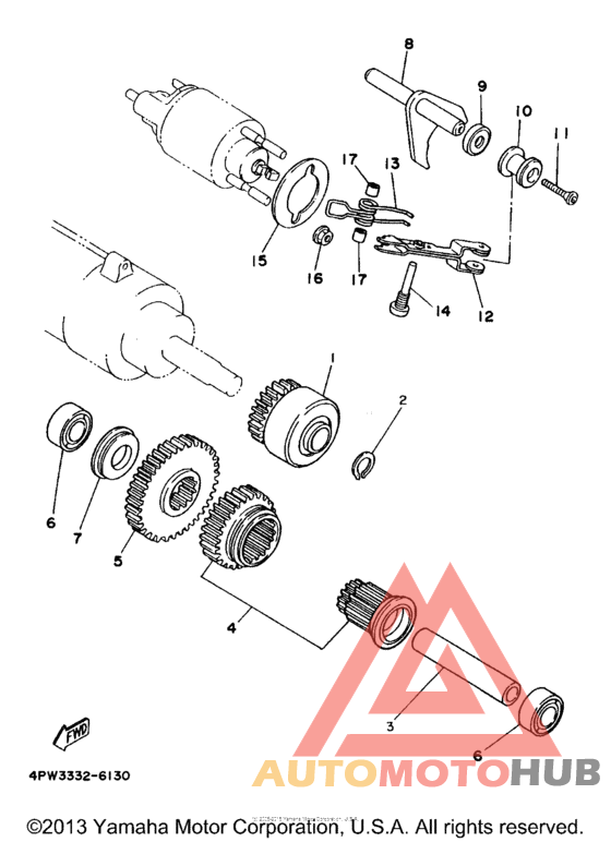 Муфта стартера