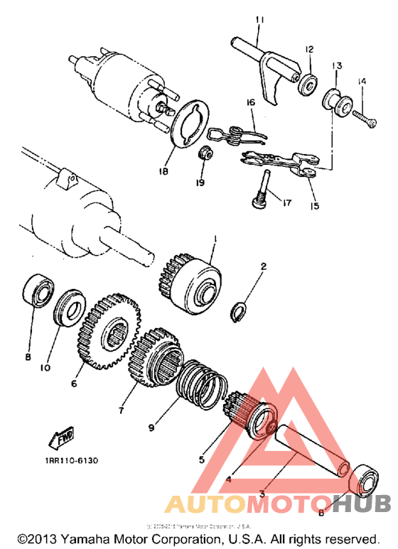Муфта стартера