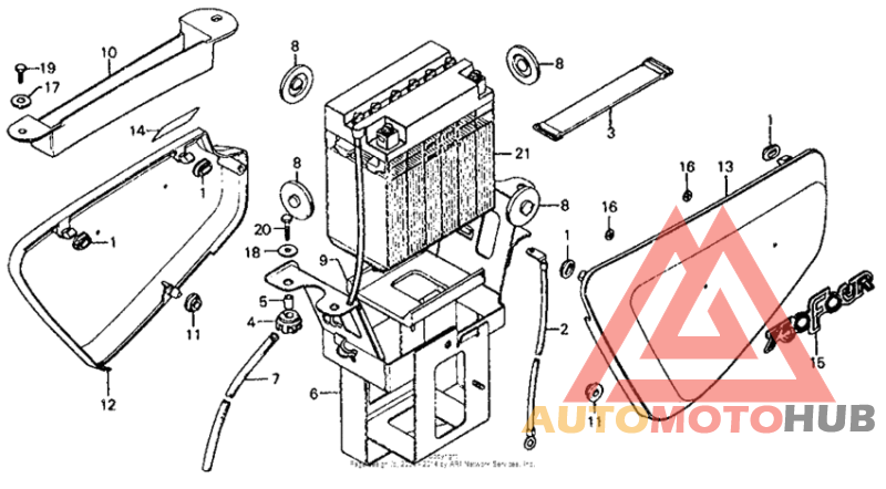 Side cover + battery