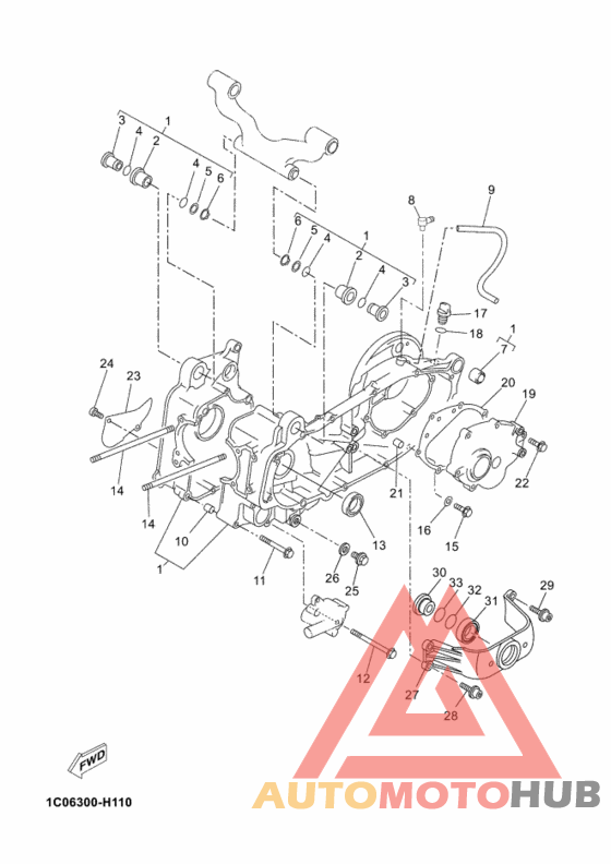 Картер двигателя