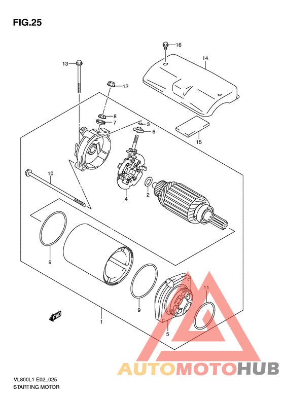 Стартерный мотор