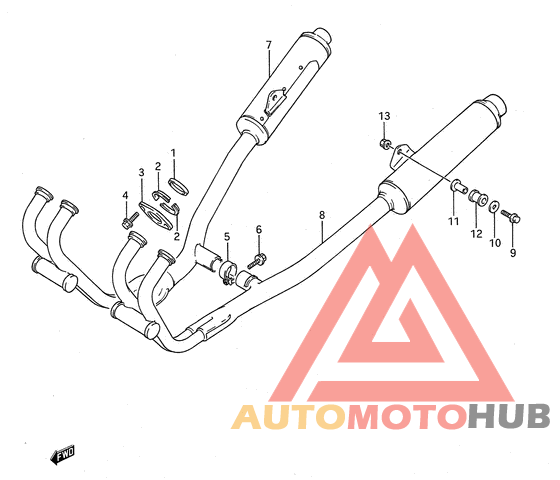 Muffler comp