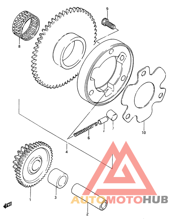 Муфта стартера