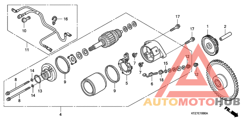 Стартерный мотор