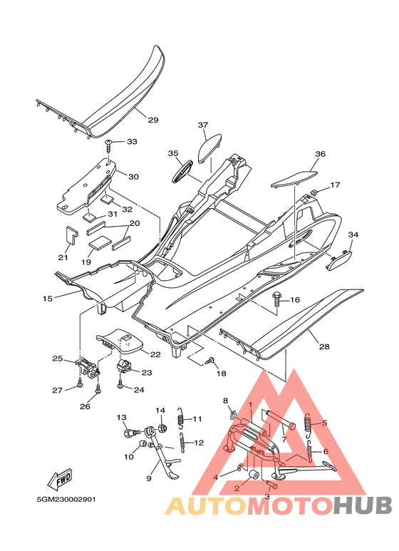 Support. repose-pied