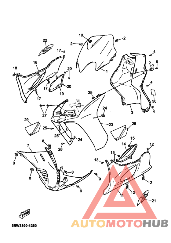 Щиток облицовочный