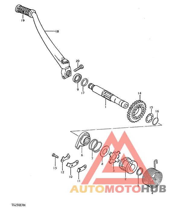 Ножной стартер