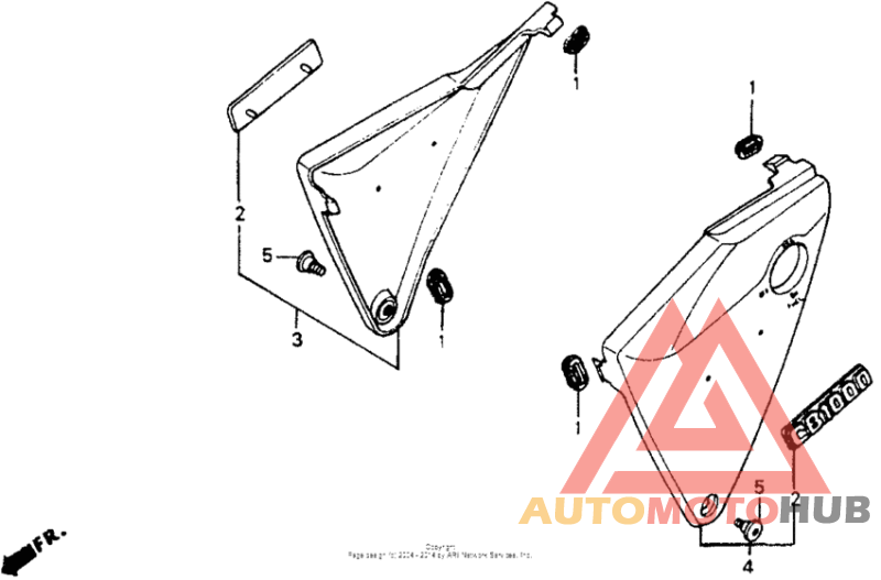 Боковые обтекатели
