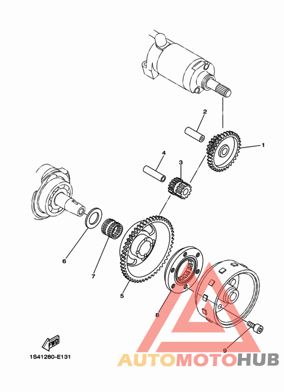 Муфта стартера