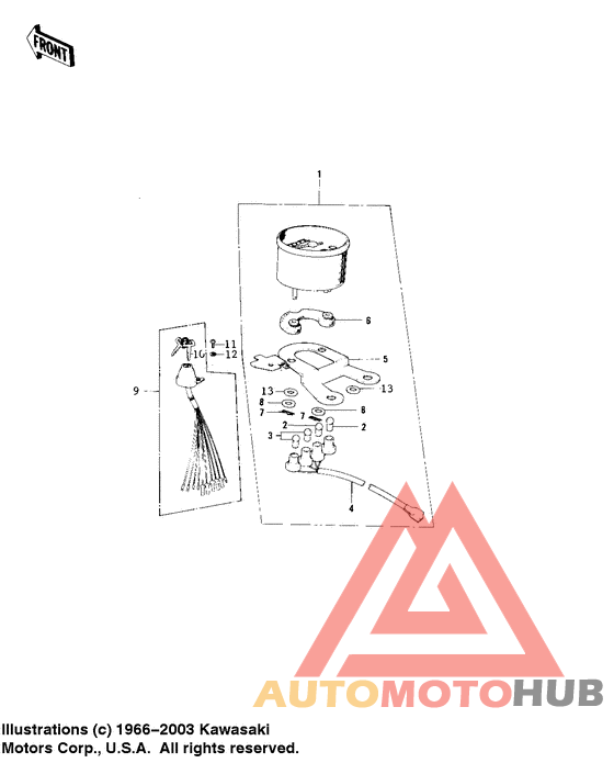Meter /ignition switch
